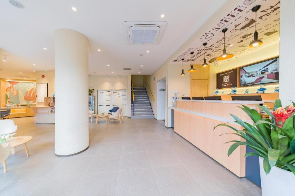 Hanting Hotel Shanghai Jiading Yecheng Road Dış mekan fotoğraf