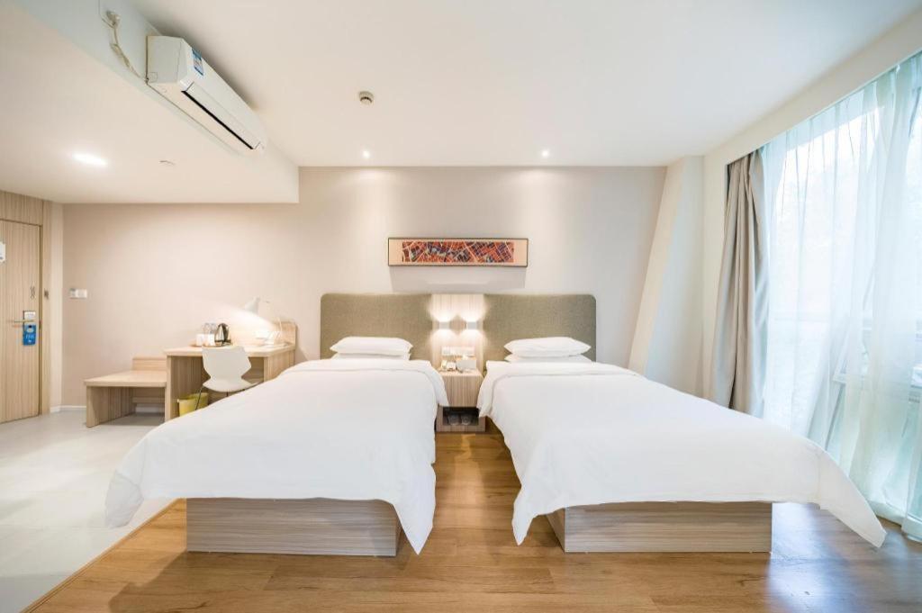 Hanting Hotel Shanghai Jiading Yecheng Road Dış mekan fotoğraf