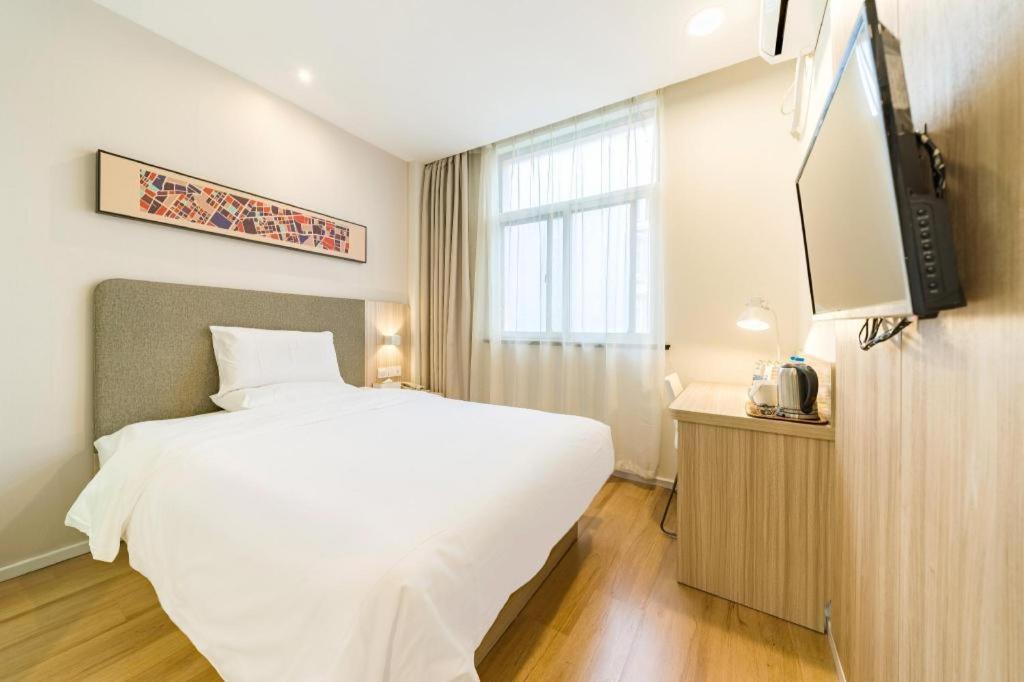 Hanting Hotel Shanghai Jiading Yecheng Road Dış mekan fotoğraf