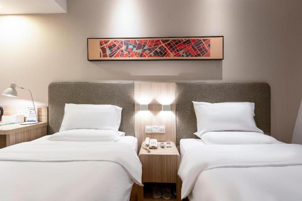 Hanting Hotel Shanghai Jiading Yecheng Road Dış mekan fotoğraf