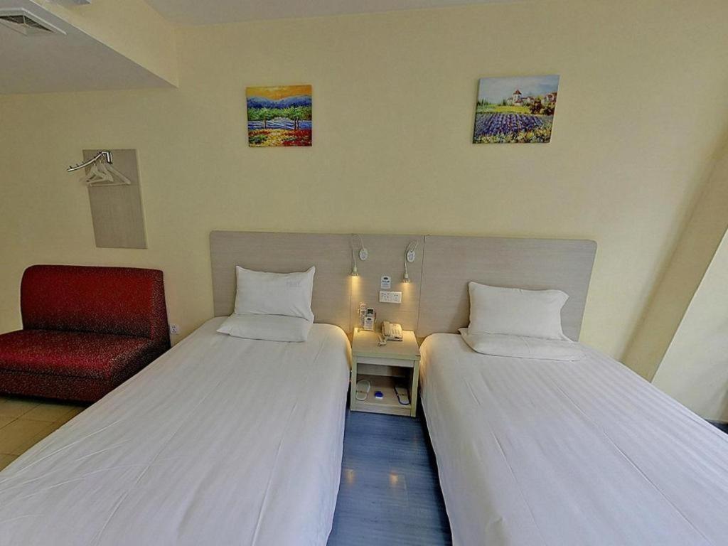 Hanting Hotel Shanghai Jiading Yecheng Road Dış mekan fotoğraf